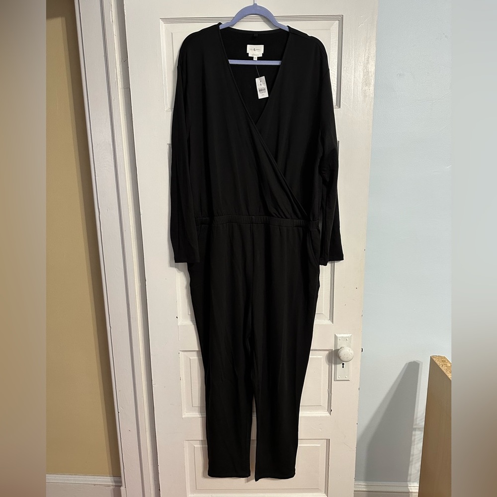 Lou & Grey Crossover Jumpsuit - NWT